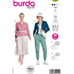 Cardigan Burda 5667 str. 36-48