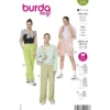 Cargo bukser Burda 5761 str. 34-48