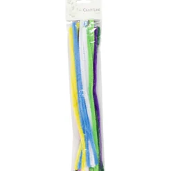 Chenille 9mm x 30cm 26stk. Ass. farver