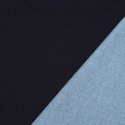 Denim French Terry Marine