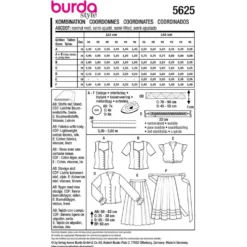 Dirndl Burda Str. 36-46