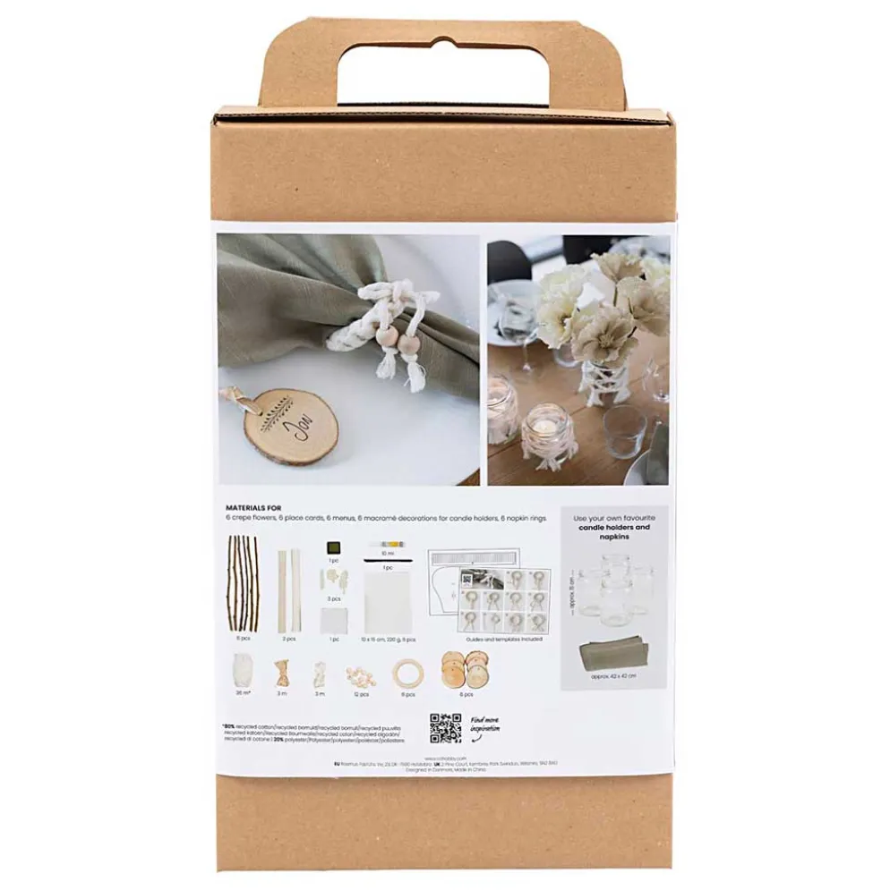 DIY Kit Bordpynt, natur