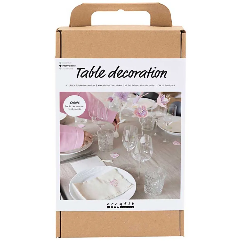 DIY Kit Bordpynt, pastelfarver