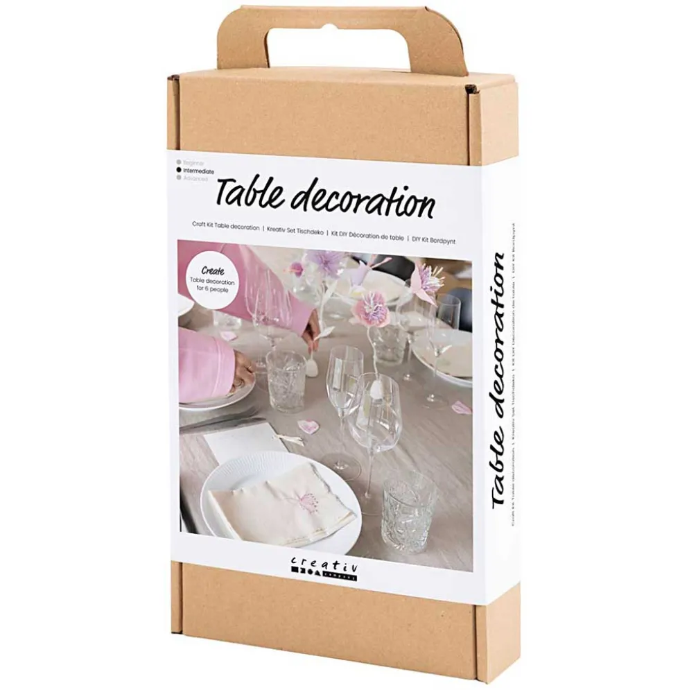 DIY Kit Bordpynt, pastelfarver