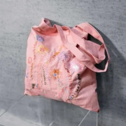 DIY Kit Broderi, Mulepose, soft rosa