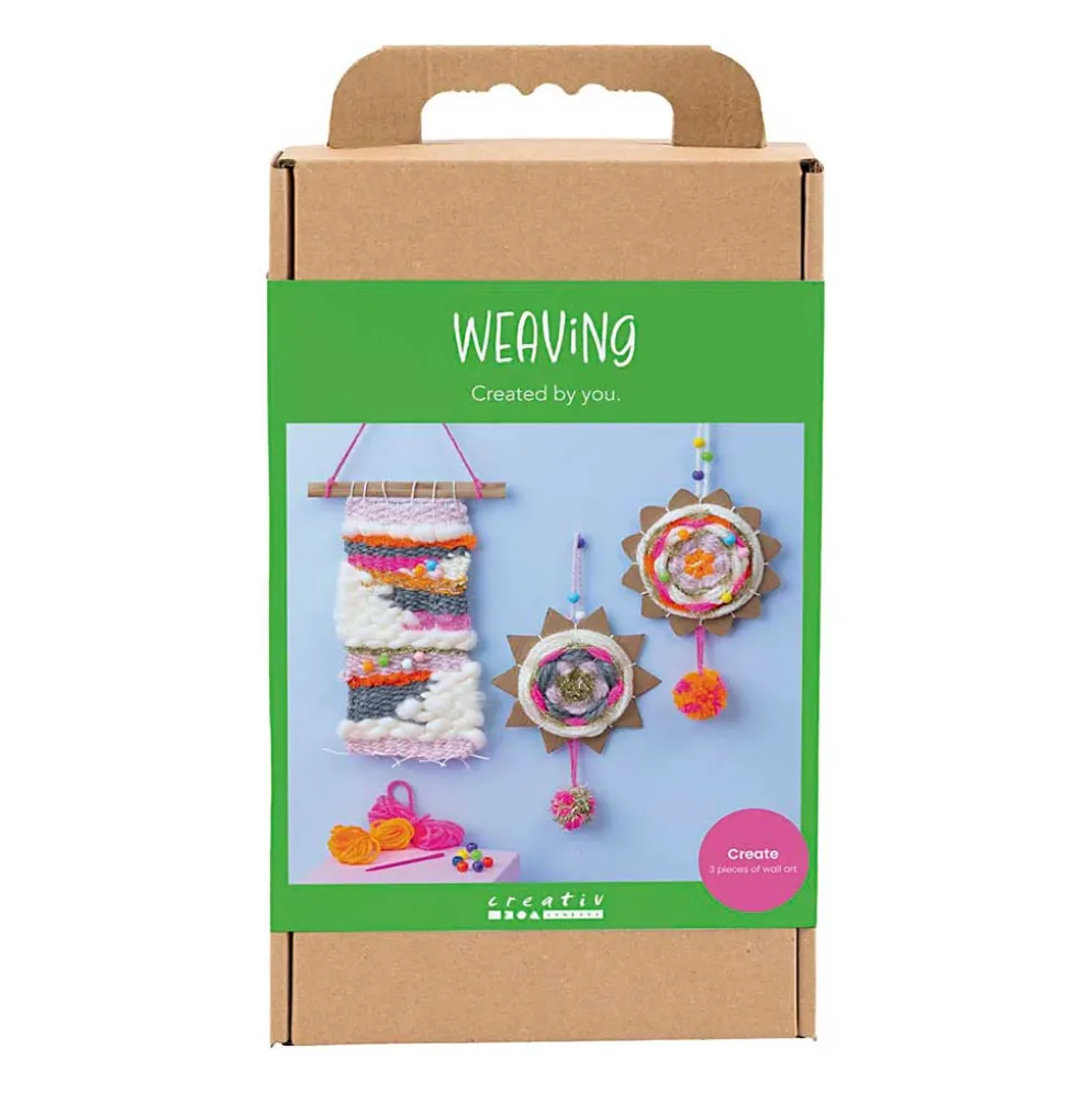 DIY Kit Vævning, Vægophæng, ass. farver