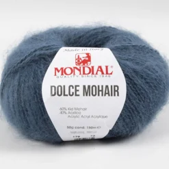 Dolce Mohair 50gr. Blågrå