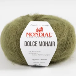 Dolce Mohair 50gr. Lys olivengrøn