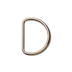 D-ring 2stk. 40mm, Guld