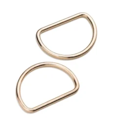 D-ring 2stk. 40mm, Guld