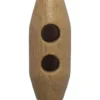 Duffelcoat knap 30mm Træ