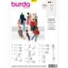 Dukketøj Burda 8576