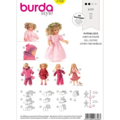 Dukketøj Burda 7753