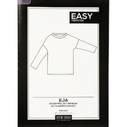 Eja Bluse m. lavt ærme, str. 36-44