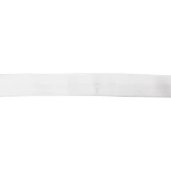 Elastik anti-slip m silikone 25mm Hvid