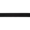 Elastik anti-slip m silikone 25mm Sort