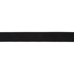 Elastik anti-slip m silikone 25mm Sort