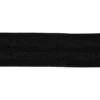Elastik med lurex 40mm Sort