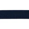 Elastik m/ lurex 38mm Marineblå