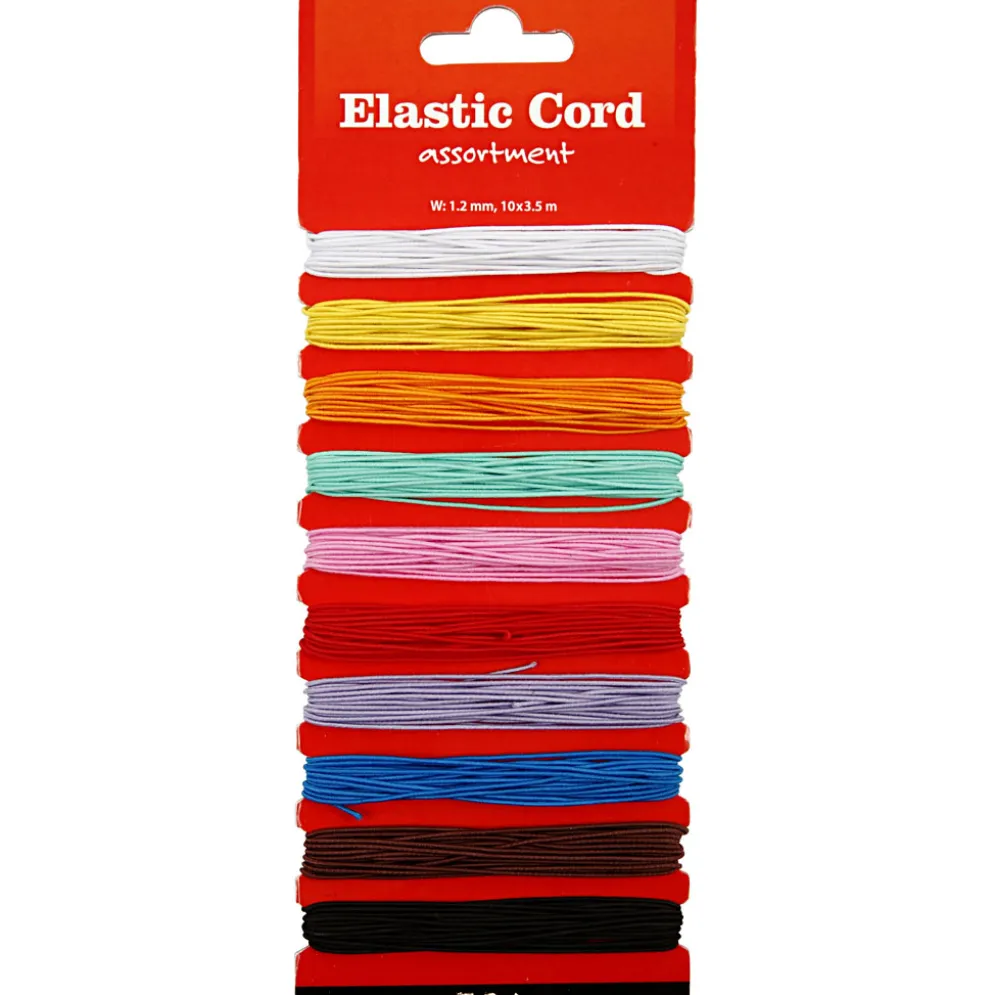 Elastiksnor 1 mm, 10 x 3,5 m