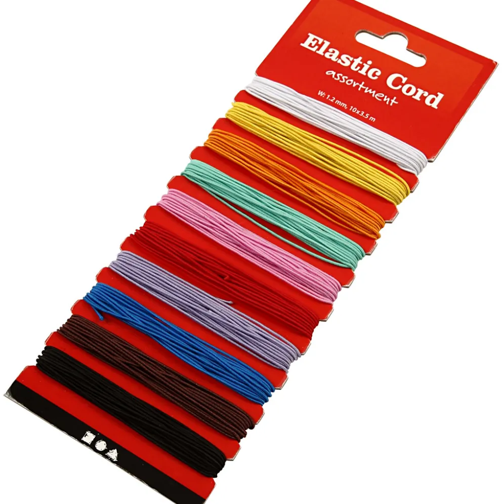 Elastiksnor 1 mm, 10 x 3,5 m