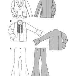 70´er kostume Burda 2374 str. 44-54