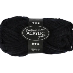 Fantasia Polyacrylgarn Maxi, 35m 50 g Sort