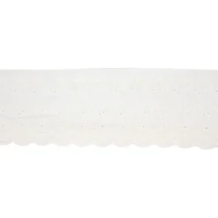 Festonblonde, 95mm Hvid