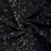 Filtet jacquard leopard Mørk Marineblå