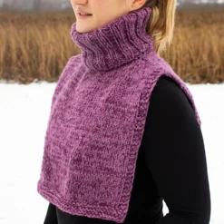 100% Fin Baby uldgarn Plum
