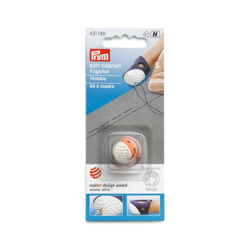 Fingerbøl ergonomisk – Soft comfort, str. S