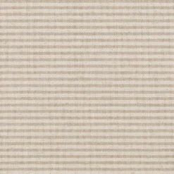 Garnfarvet smal strib halvpanama Vanilla
