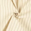 Garnfarvet striber halvpanama Vanilla