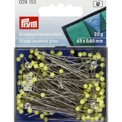 Glashovednål – Ekstra lange, L: 43mm/0,6mm 20gr.