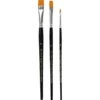 Gold Line Pensler, 3-12 mm, flad, 3 stk.