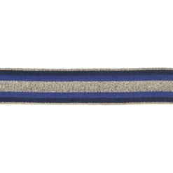 Gros grain m/lurex, 25 mm guld