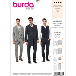 Habit Burda 6871 str. 44-60