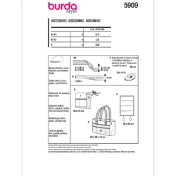 Havetilbehør Burda 5909
