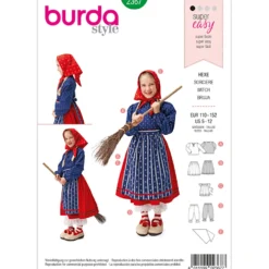 Heks Burda Kids 2367 str. 110-152