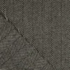 Herringbone m/ uld Sort