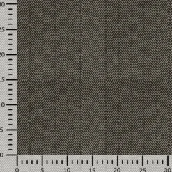 Herringbone m/ uld Sort