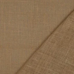 Hessian m/guldtråd 150 cm Lys Karamel