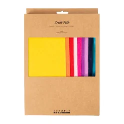 Hobbyfilt, A4, ark 210×297 mm, Multicolor