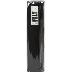 Hobbyfilt 1,5mm, 45 cm, 5 m Sort