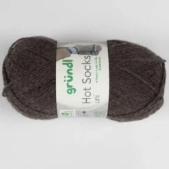 Hot Socks uni 50gr. Brun meleret