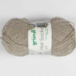 Hot Socks uni 50gr Lys sand meleret