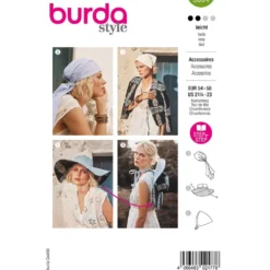 Hovedbeklædning Burda str. One size
