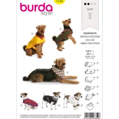Hundetøj Burda 7752 str. S-L