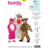 Hund/panter/tiger Burda Kids 2502 str. 92-122