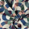 Jacquard m/ cirkler Ultra marine